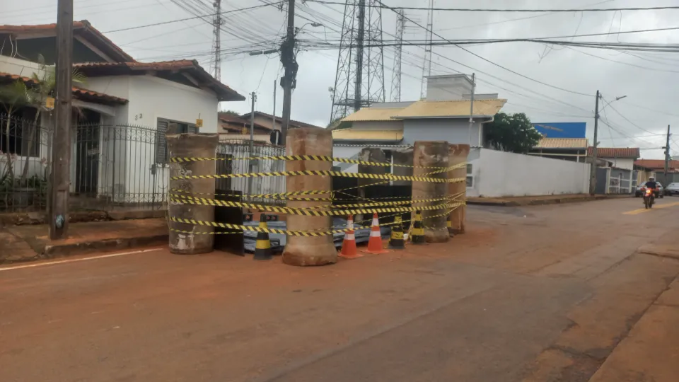 Obras na Avenida Tocantins exigem atenção dos motoristas